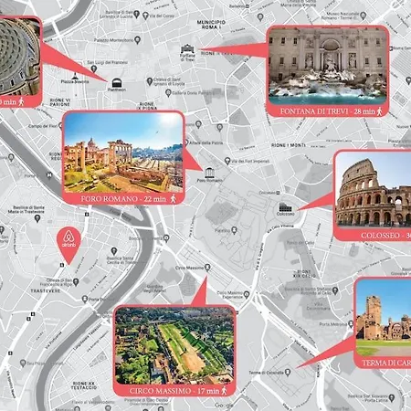 Appartement Trastevere White